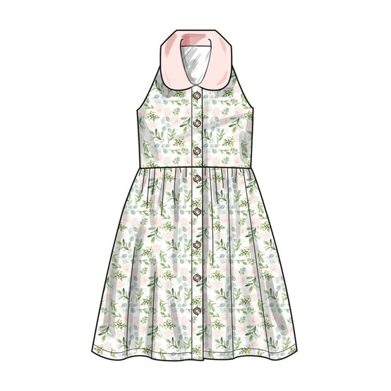 New Look Child&rsquo;s Dress Sewing Pattern 6727 image number 4