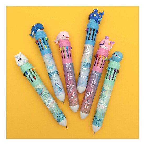Assorted Sea Life 10-Colour Pen image number 2
