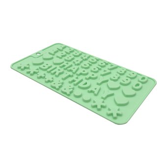 Whisk Happy Birthday Number Silicone Candy Mould  image number 4