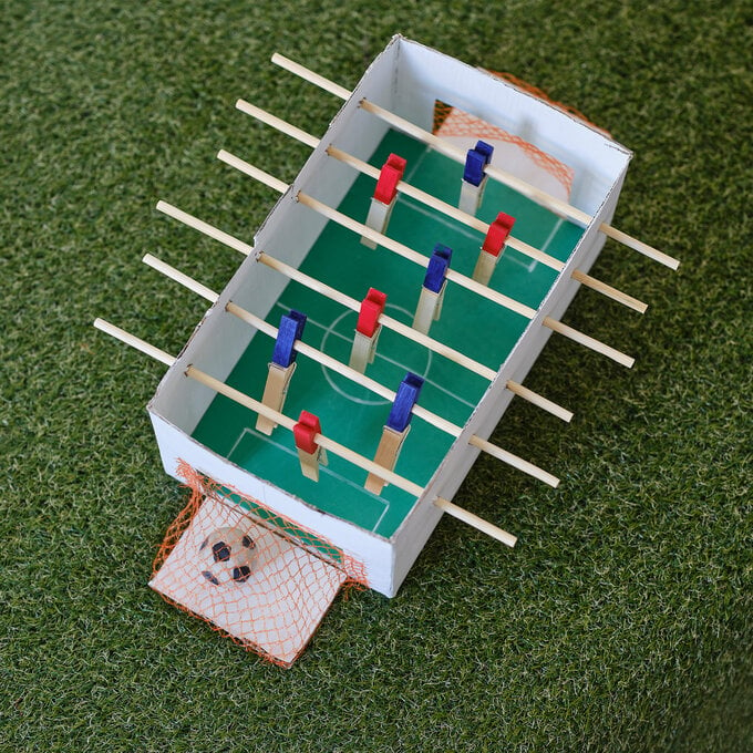 How to Make a Table Football Game image number 1