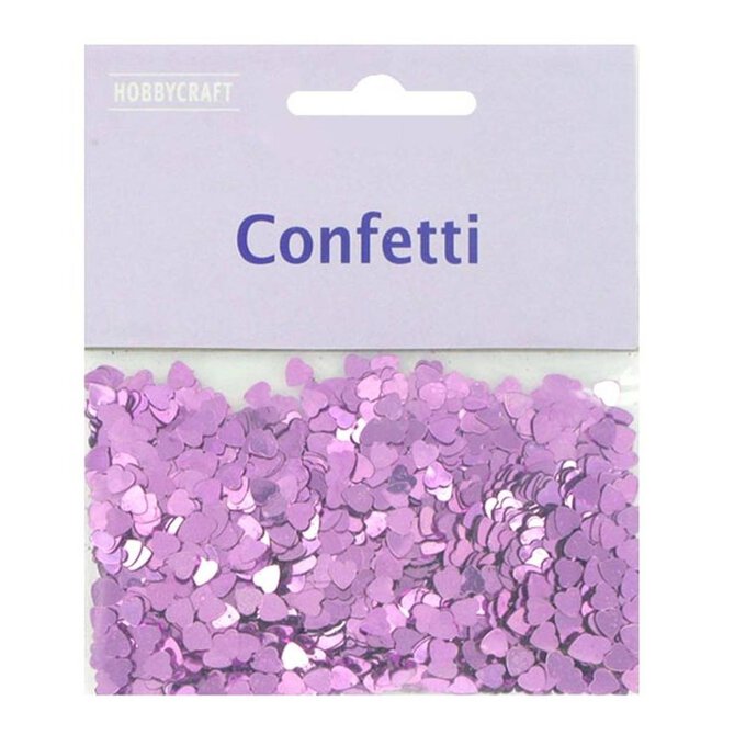 Pink Hearts Confetti 14g image number 1