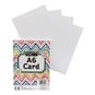 White Card A6 50 Pack image number 1