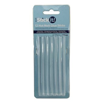 Hot Melt Glue Sticks 7.5mm 12 Pack
