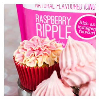 Sugar and Crumbs Raspberry Ripple Natural Flavoured Icing Sugar 500g image number 2