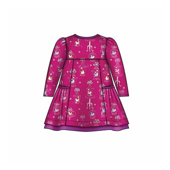 Simplicity Kids’ Pocket Dress Sewing Pattern S9026 (3-8)