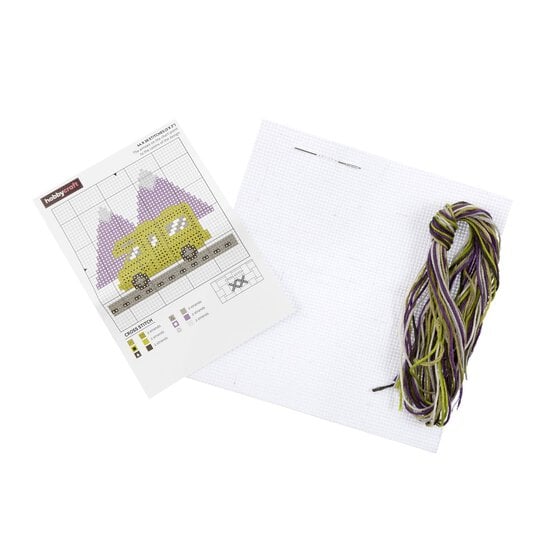 Mini Campervan Cross Stitch Kit image number 5