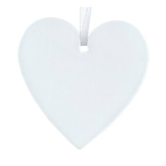 Hanging Acrylic Heart Decoration 9cm image number 3