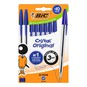 BIC Cristal Original Blue Ballpoint Pens 10 Pack image number 1
