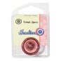 Hemline Wine Basic Knitwear Button 2 Pack image number 2