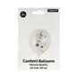 Silver Confetti Balloons 6 Pack image number 3