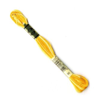 DMC Yellow Mouline Special 25 Cotton Thread 8m (90)