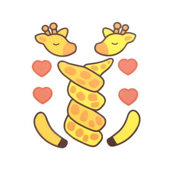 Giraffe Bottle Stickers image number 3