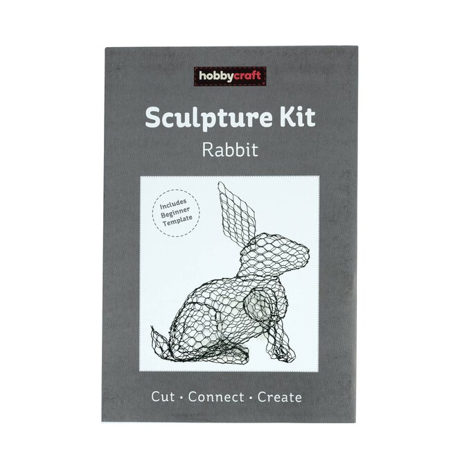 Chicken Wire Rabbit Sculpture Kit image number 1