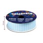 Light Blue Gingham Ribbon 15mm x 4m image number 4