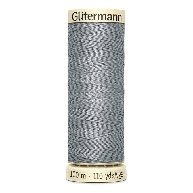 Gutermann Grey Sew All Thread 100m (40) image number 1
