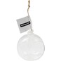 Round Fillable Glass Bauble 8cm image number 3