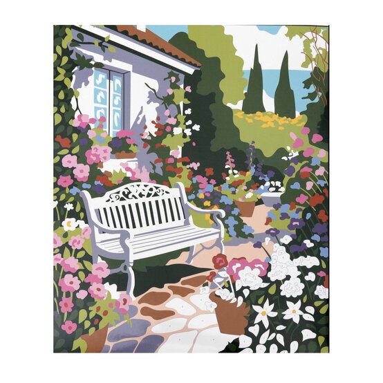 Cottage Garden Paint by Numbers image number 2