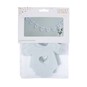 Create & Celebrate White Felt Baby Grow Bunting 2.4m image number 3