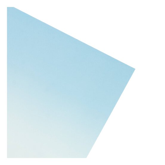 Blue Ombre Foil Card A4 16 Pack image number 2