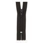 Milward Dark Brown Nylon Dress and Skirt Zip 50cm image number 1