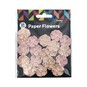 Pink Pearl Blossom Paper Flowers 20 Pack image number 2