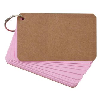 Pink Revision Cards