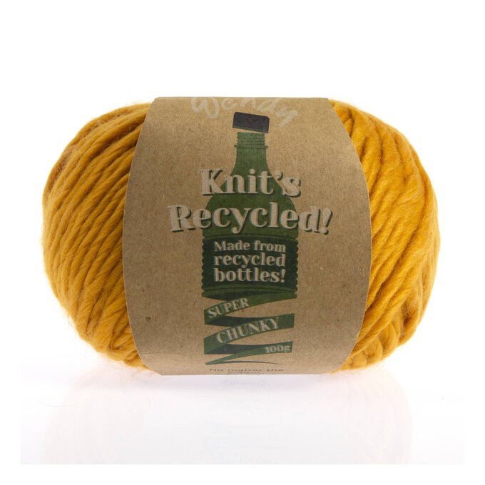 Wendy Mustard Knit’s Recycled Yarn 100g image number 1