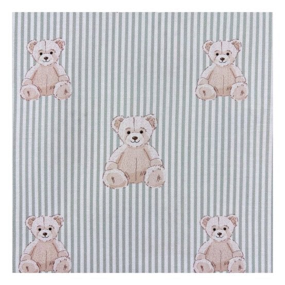 Toybox Treasures Vintage Teddy Cotton Fabric by the Metre image number 2
