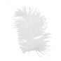 White Marabou Feathers 3g image number 2