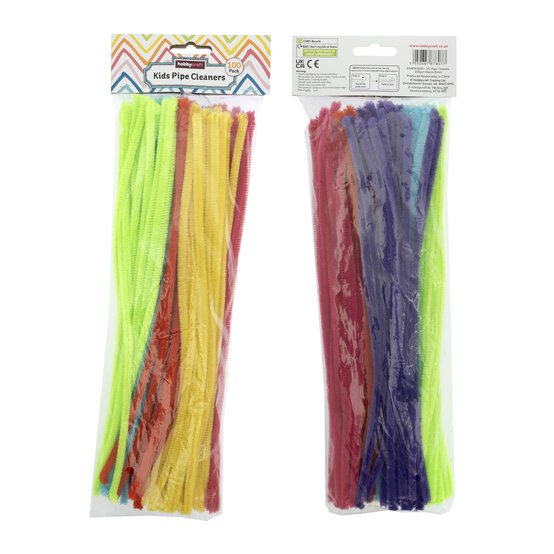 Neon Pipe Cleaners 100 Pack image number 4