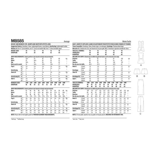 McCall’s Women’s Dress Sewing Pattern M8585 (10-18) image number 6