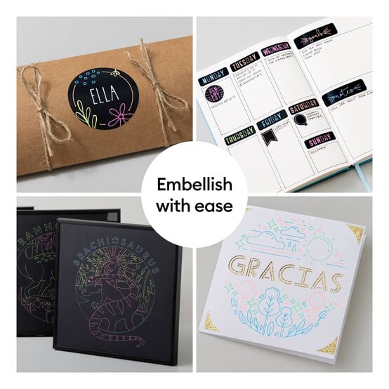 Cricut Peacock Gel Pen Set 5 Pack image number 5