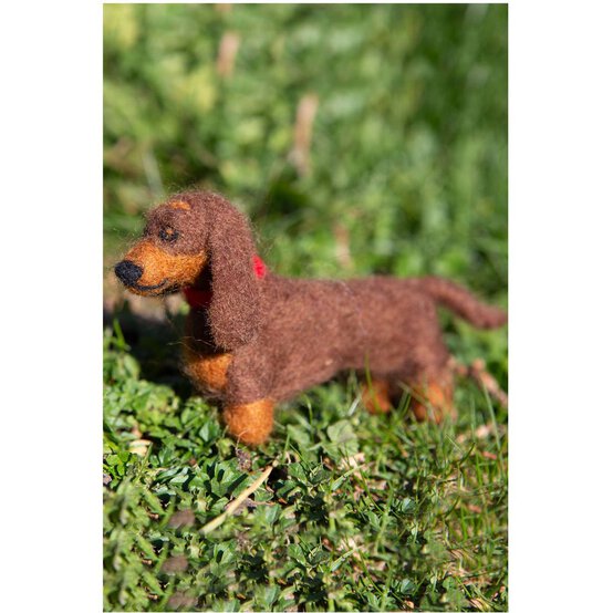 Felted Sausage Dog Kit image number 3