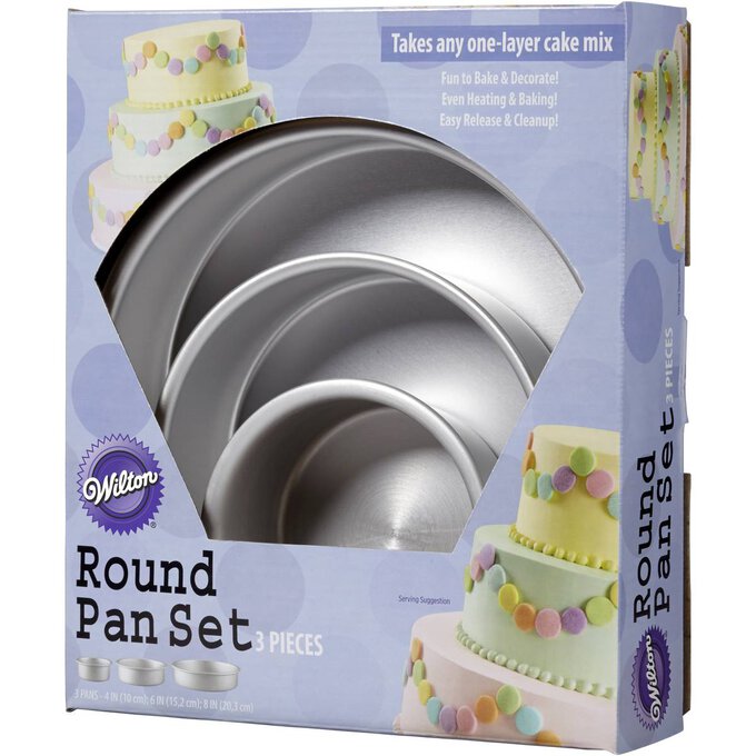 Wilton Round Cake Pan Set