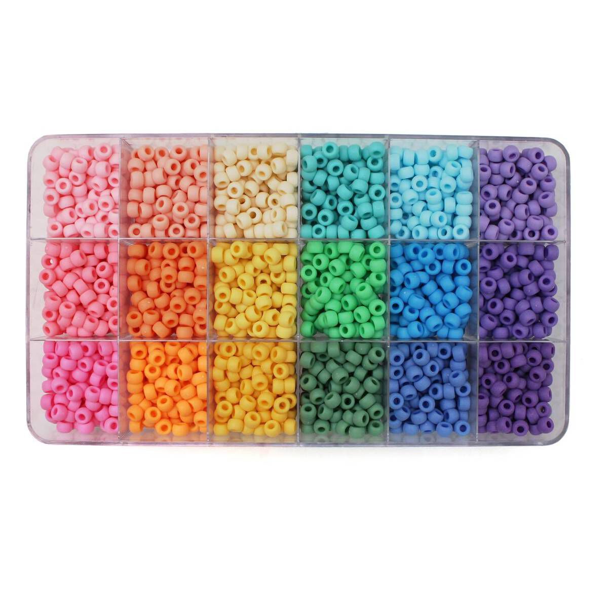 Rainbow Pony Bead Box 560g Hobbycraft