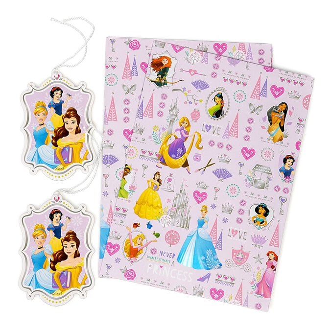 Disney Princess Gift Wrap Set image number 1