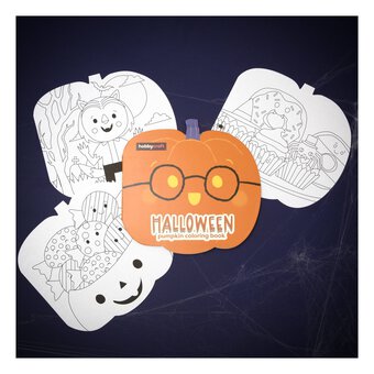 Halloween Pumpkin Colouring Book 