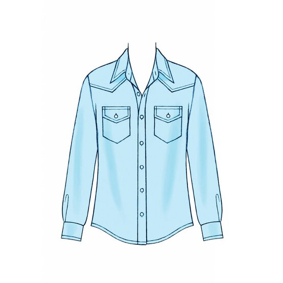 McCall’s Men’s Shirts Sewing Pattern M6044 (XL-XXXL) image number 3