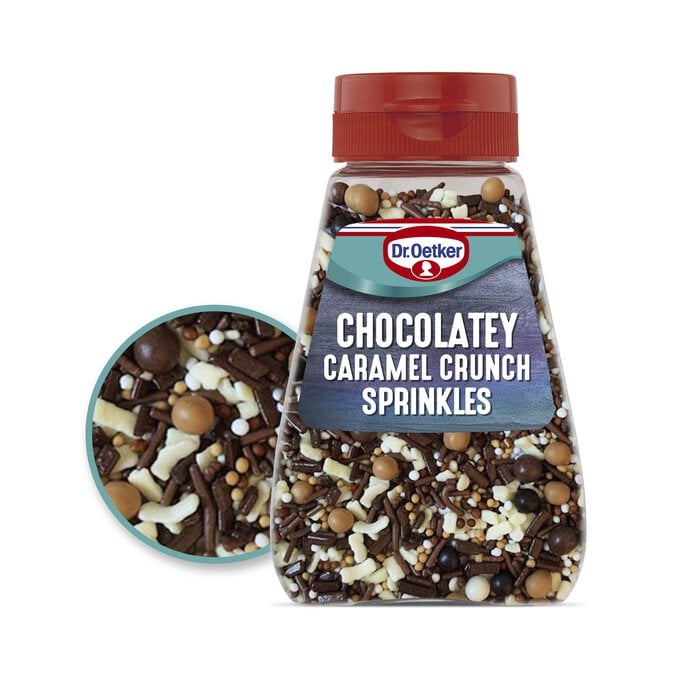Dr. Oetker Chocolatey Caramel Crunch Sprinkles 115g image number 1