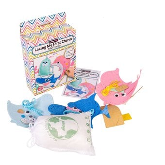 Lacing My First Sea Friends Charm Kit