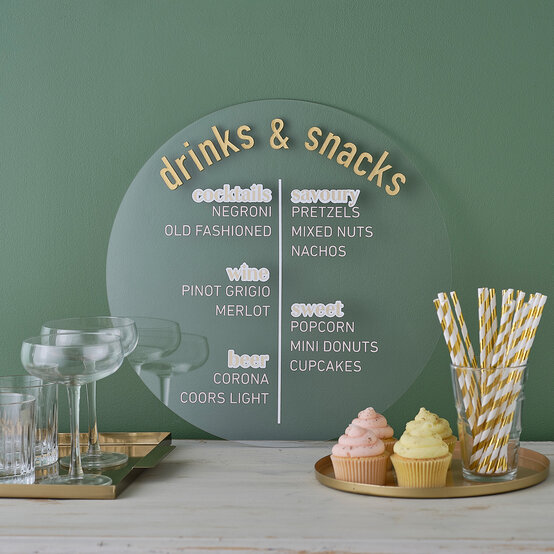 Cricut: How to Make an Acrylic Menu Sign image number 1