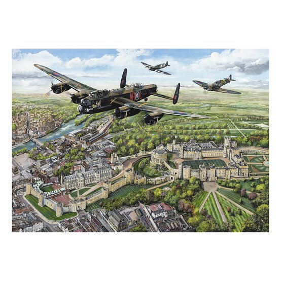 Gibsons Wings Over Windsor Jigsaw Puzzle 1000 Pieces image number 2