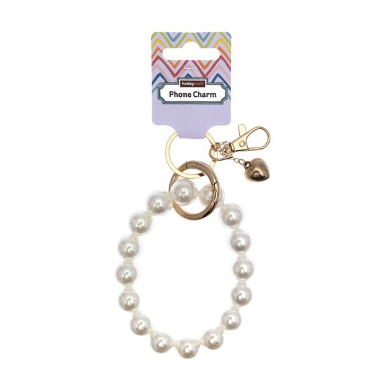 Pearl Charm Keyring image number 4