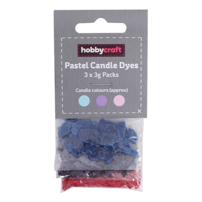 Pastel Candle Making Dye 3g 3 Pack image number 1