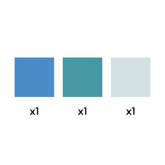 Cricut Marina Permanent Smart Vinyl 13 x 12 Inches 3 Pack