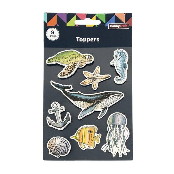 Ocean Card Toppers 8 Pack image number 4