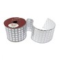 Silver Mirror Ball Wire Edge Ribbon 63mm x 3m image number 1