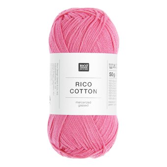 Rico Essentials Fuchsia Cotton 4ply 50g