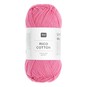 Rico Essentials Fuchsia Cotton 4ply 50g image number 1