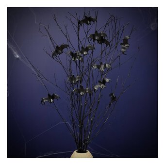 Black Twig Bunch with Bats 74cm